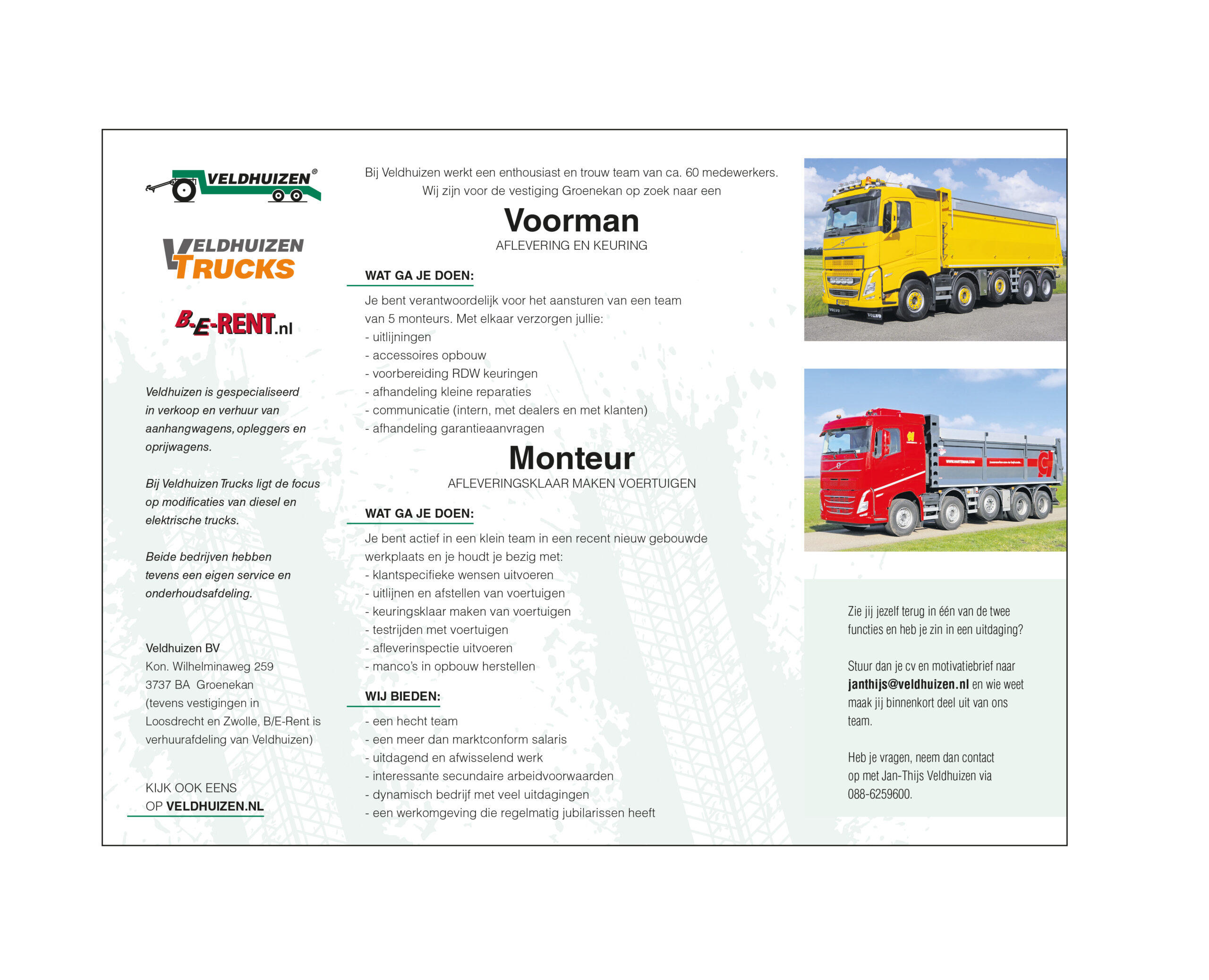 Veldhuizen Wagenbouw vacature voorm-mont 2024-23.indd