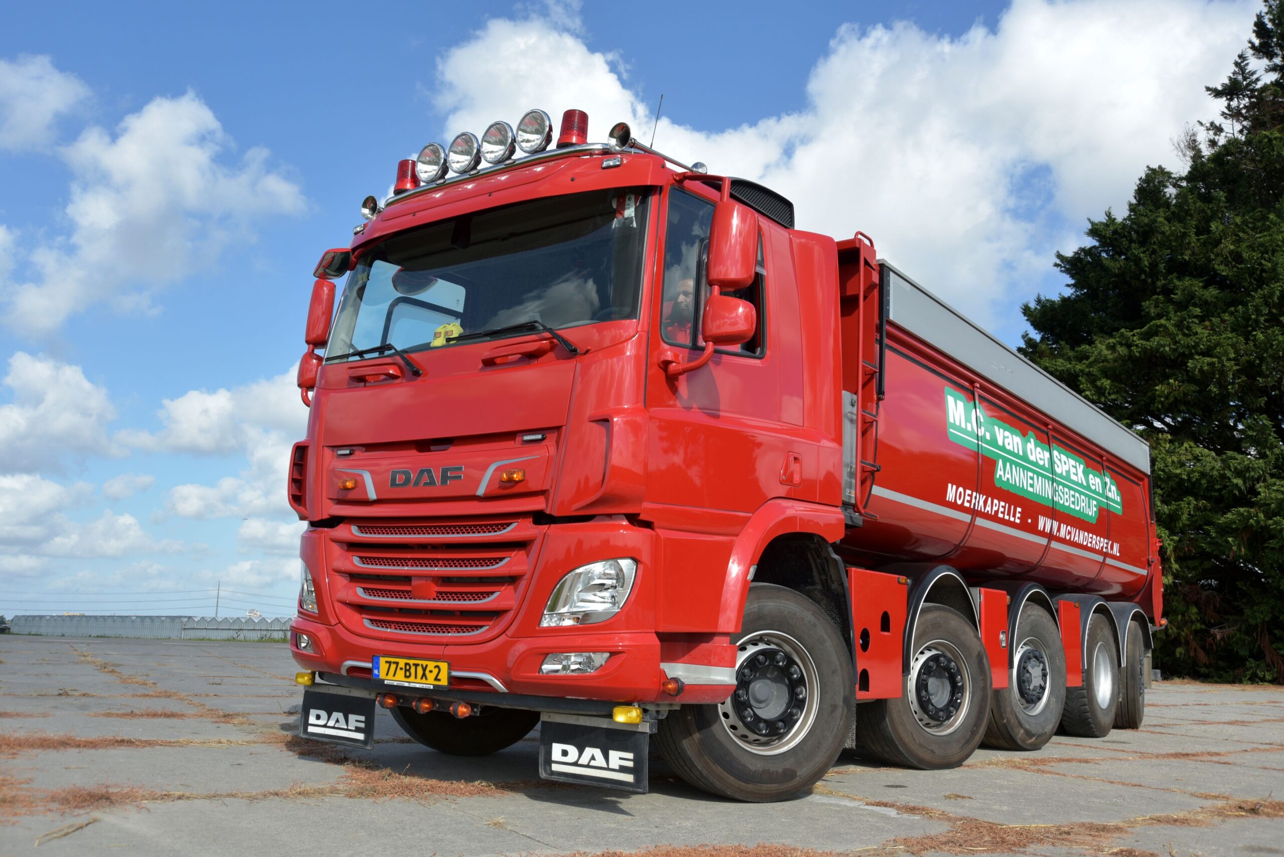 DAF 10x3-extre-light MC Van der Spek lv laag gw