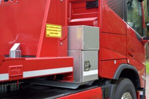 .Volvo FM electric 6x2 opbergkisten en 24V accu